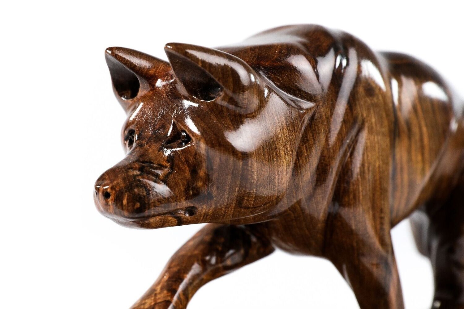 Wolf sculpture 38/14/17 cm