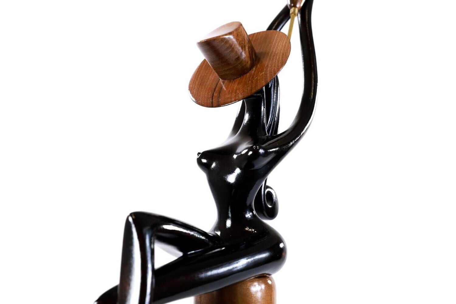 Sitting model sculpture 43/22/12 cm