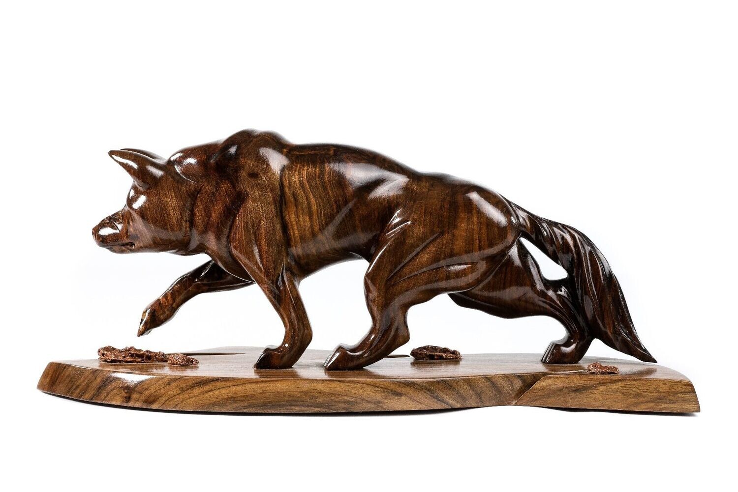 Wolf sculpture 38/14/17 cm