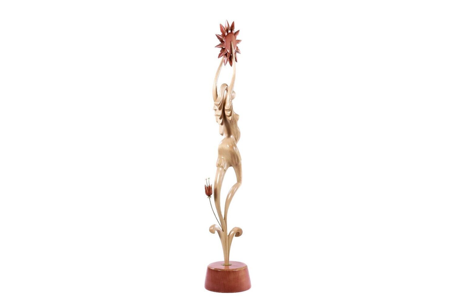 Pregnant woman sculpture 18/12/66 cm