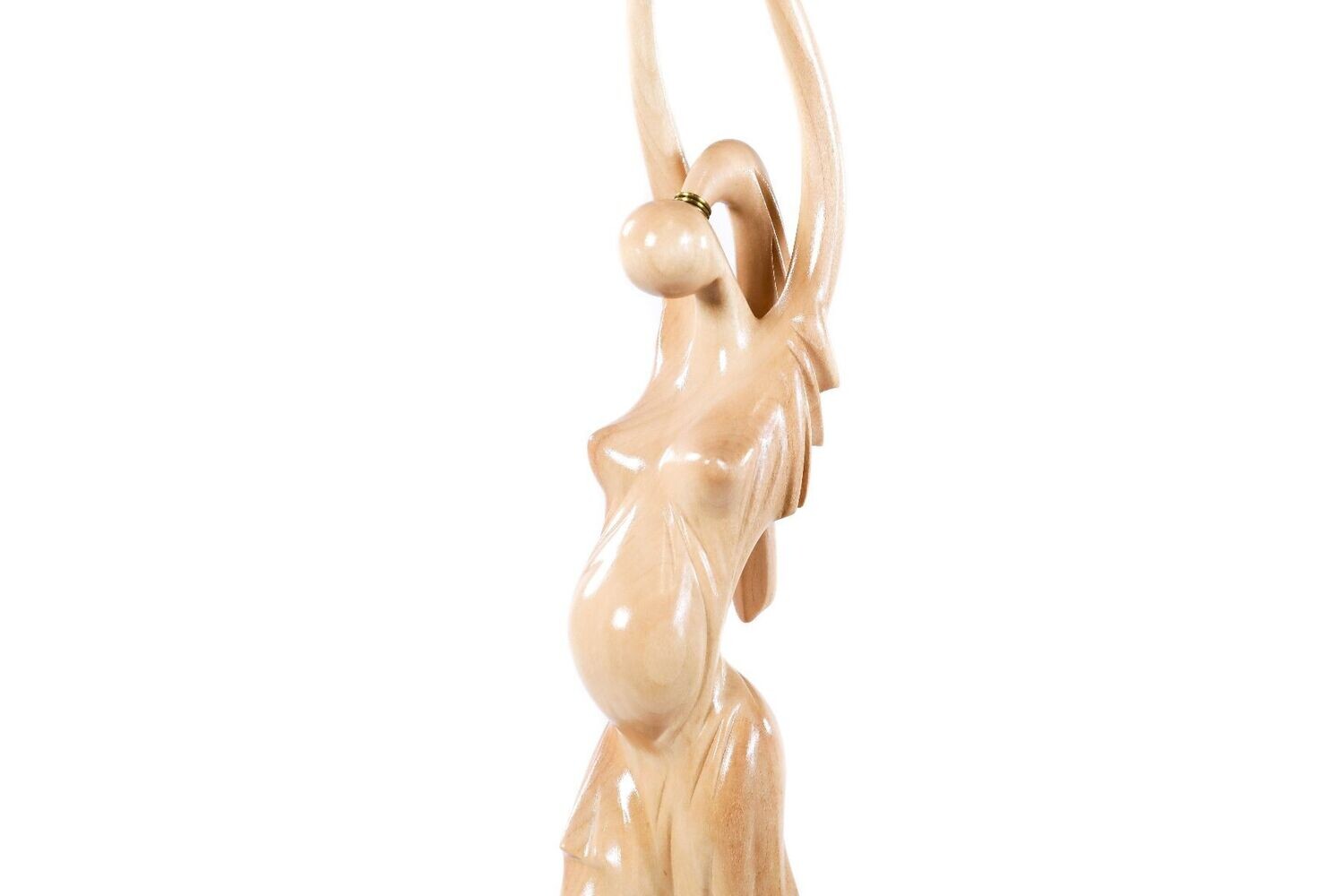 Pregnant woman sculpture 18/12/66 cm