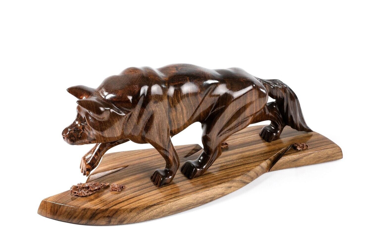 Wolf sculpture 38/14/17 cm