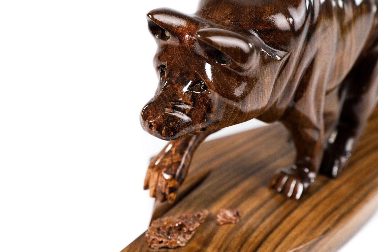 Wolf sculpture 38/14/17 cm