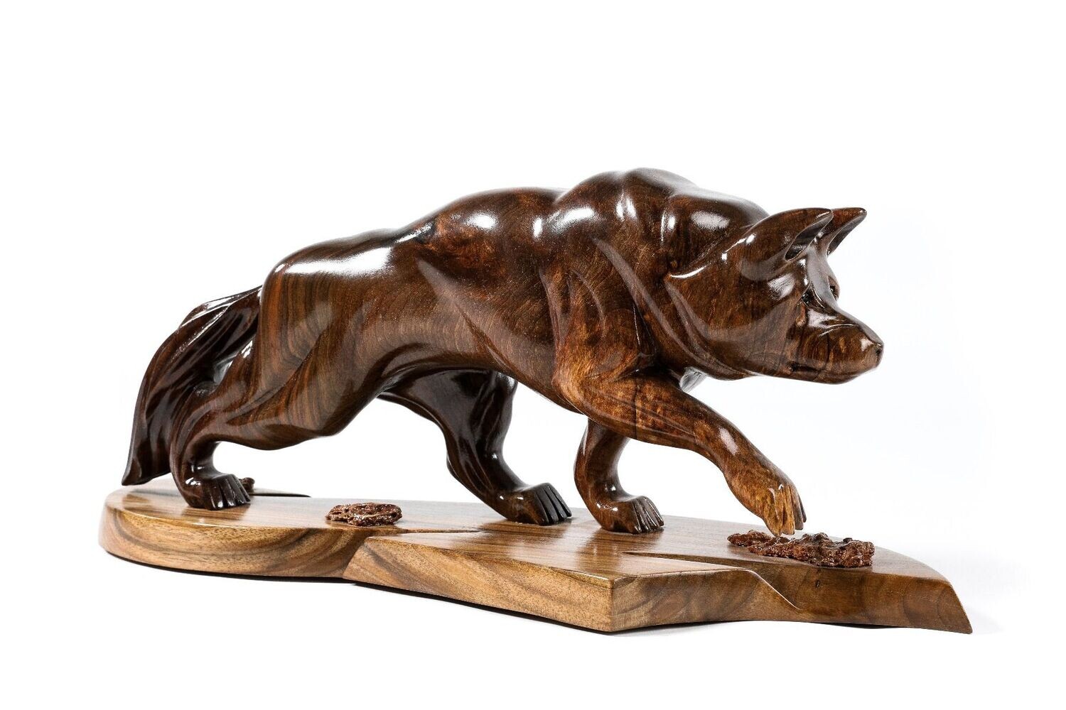 Wolf sculpture 38/14/17 cm