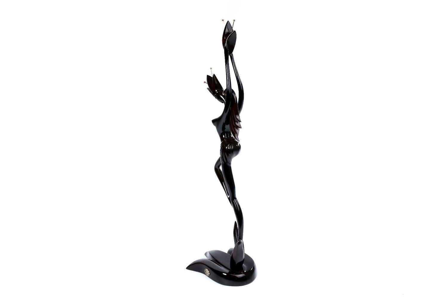 Girl with Flower Sculpture 30/30/100 cm