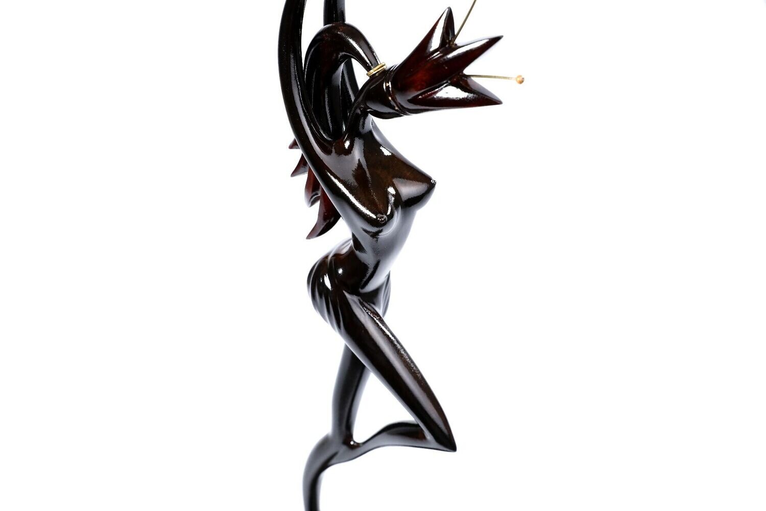 Girl with Flower Sculpture 30/30/100 cm