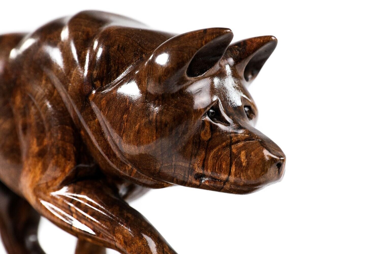 Wolf sculpture 38/14/17 cm