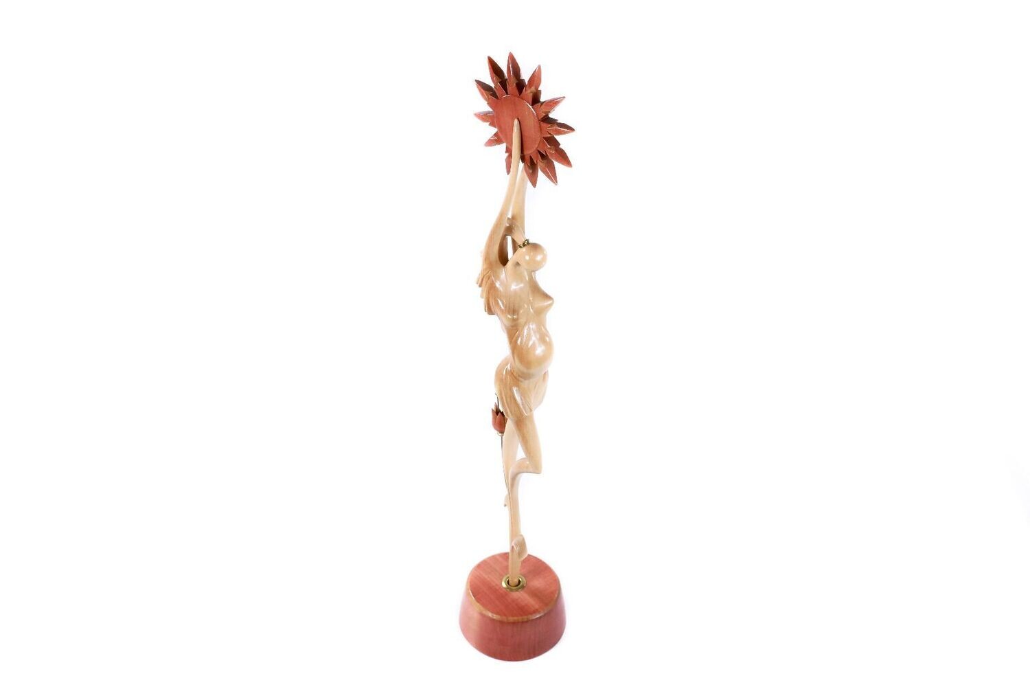 Pregnant woman sculpture 18/12/66 cm