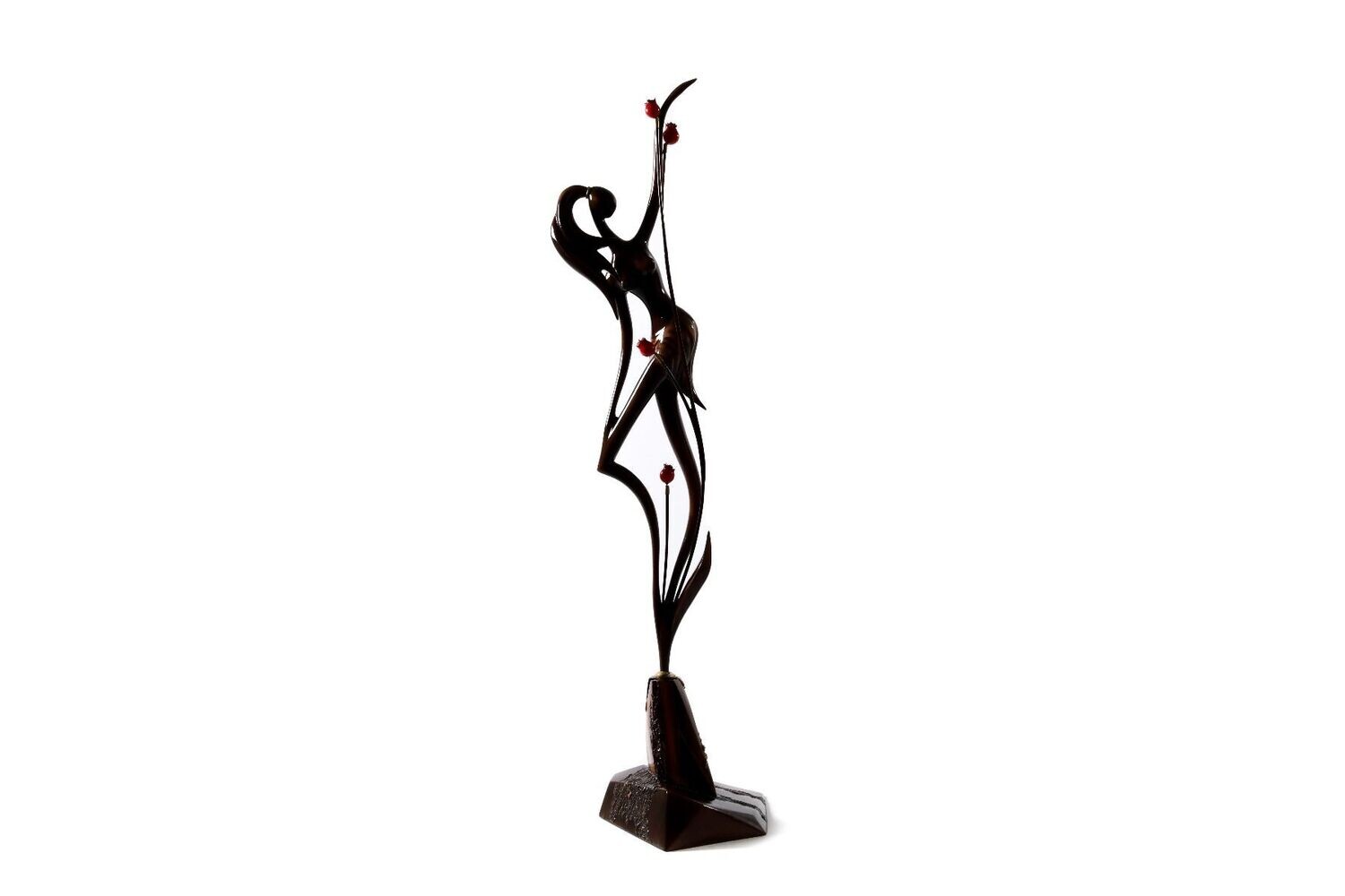 Girl with Pomegranates sculpture 19/15/72 cm