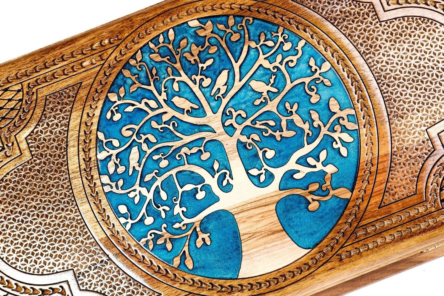 Tree-epoxy backgammon classic