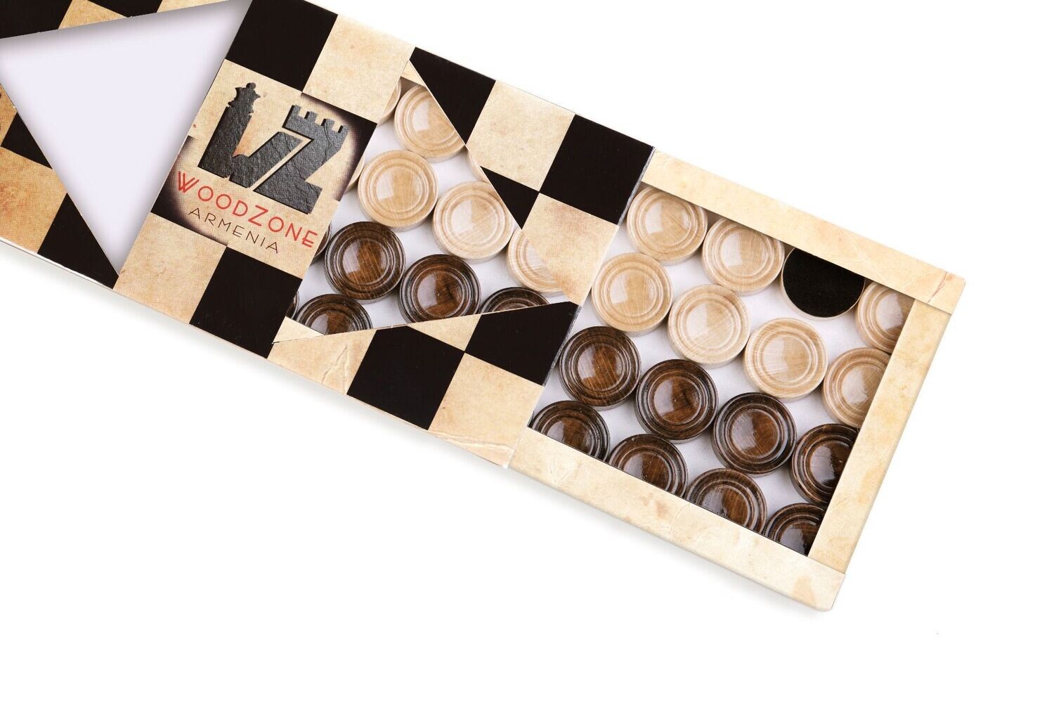 Ornamental motif backgammon classic