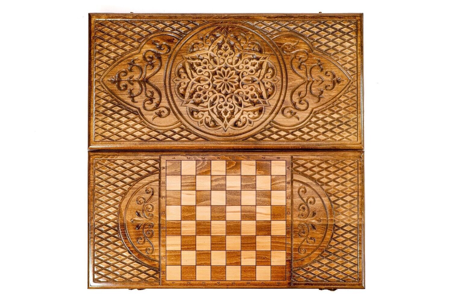 Ornamental motif backgammon classic