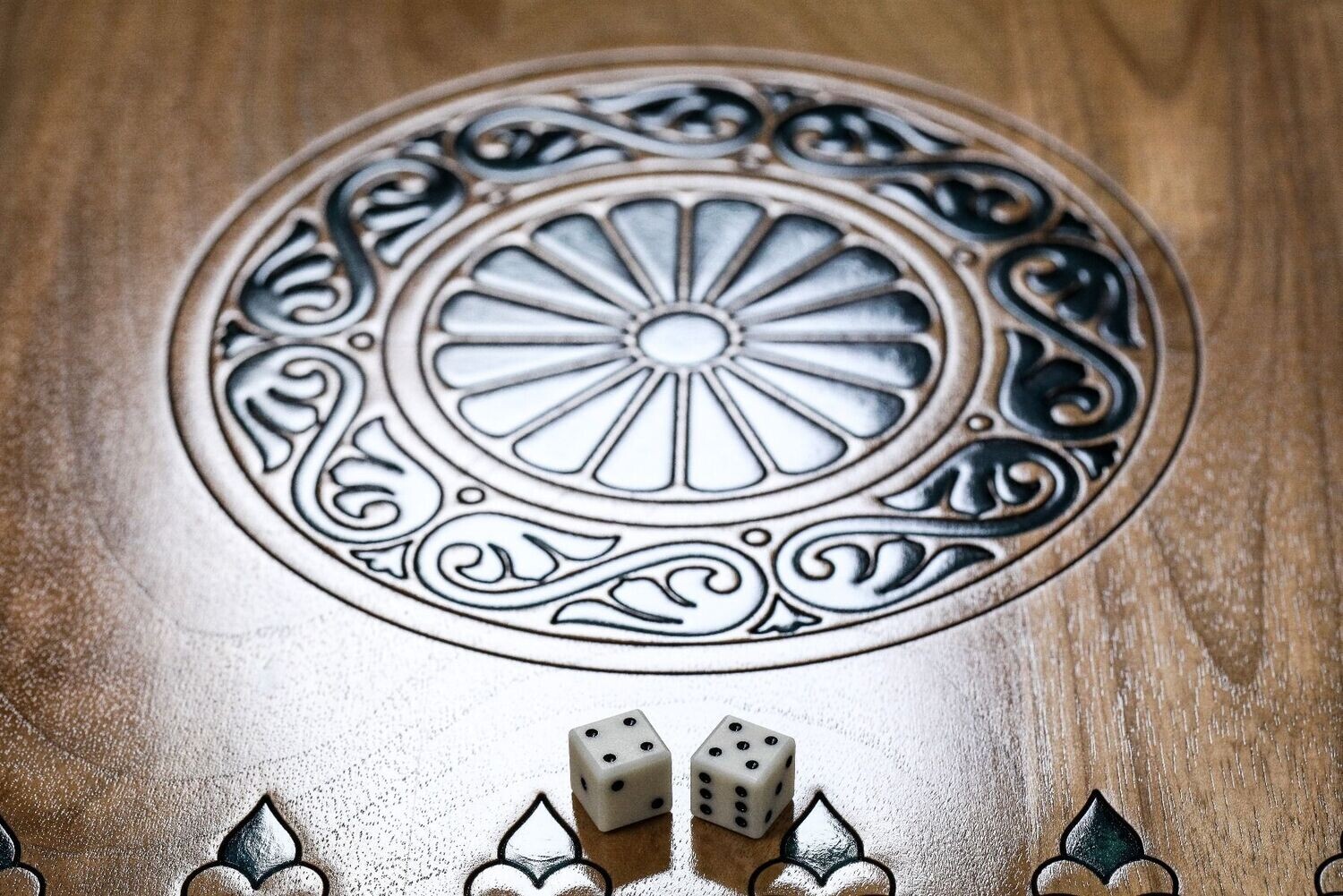 Epoxy Trees backgammon two-sided classic 24x12x2&quot;