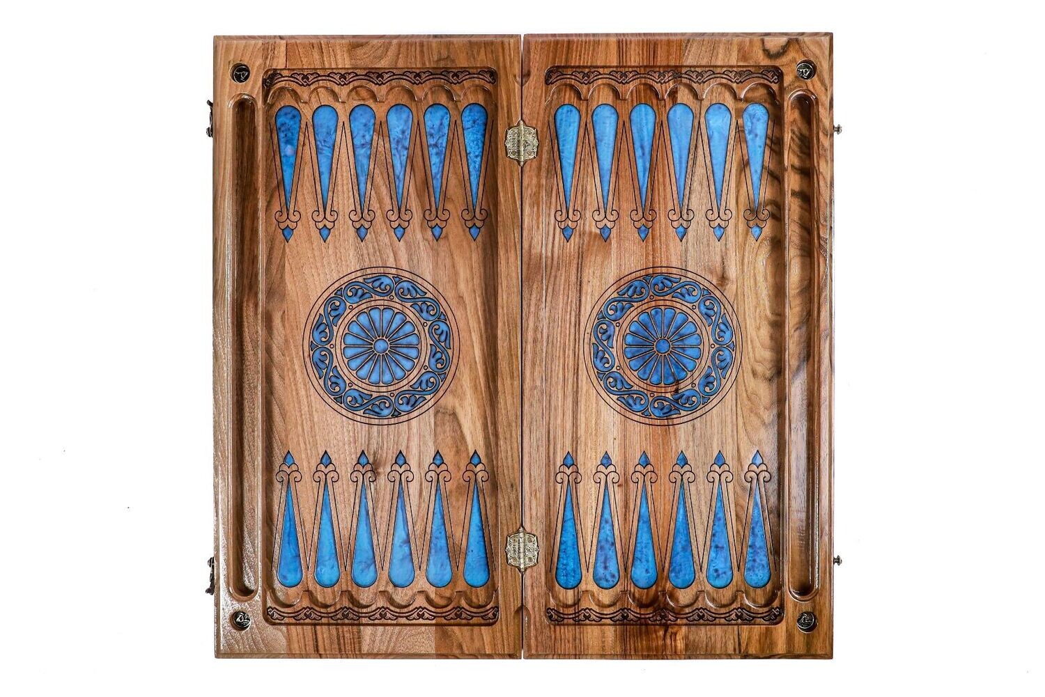 Epoxy Trees backgammon two-sided classic 24x12x2&quot;