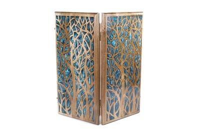 Epoxy Trees backgammon two-sided classic 24x12x2" Epoxy Trees backgammon two-sided classic 24x12x2"