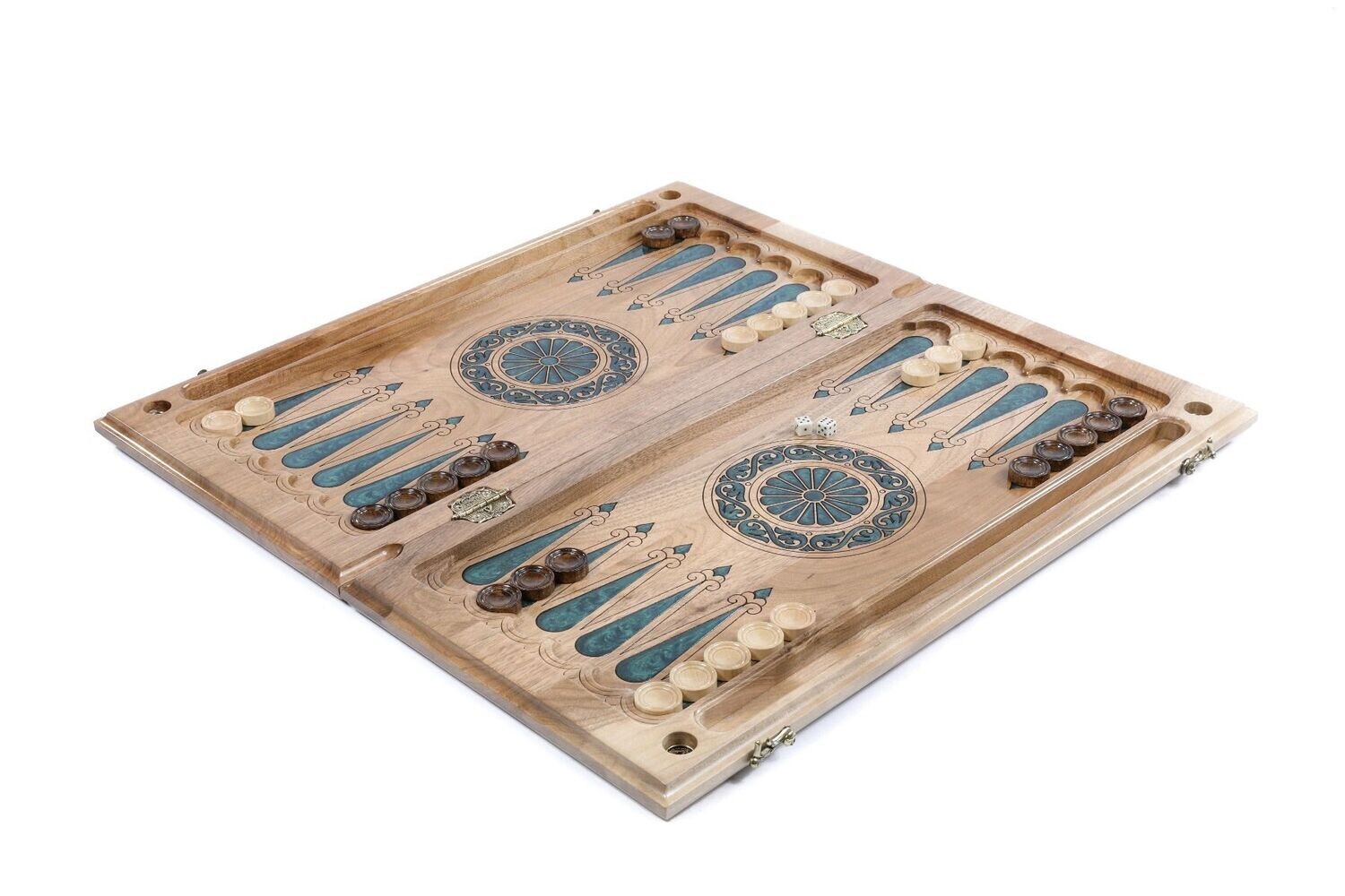 Epoxy Trees backgammon two-sided classic 24x12x2&quot;
