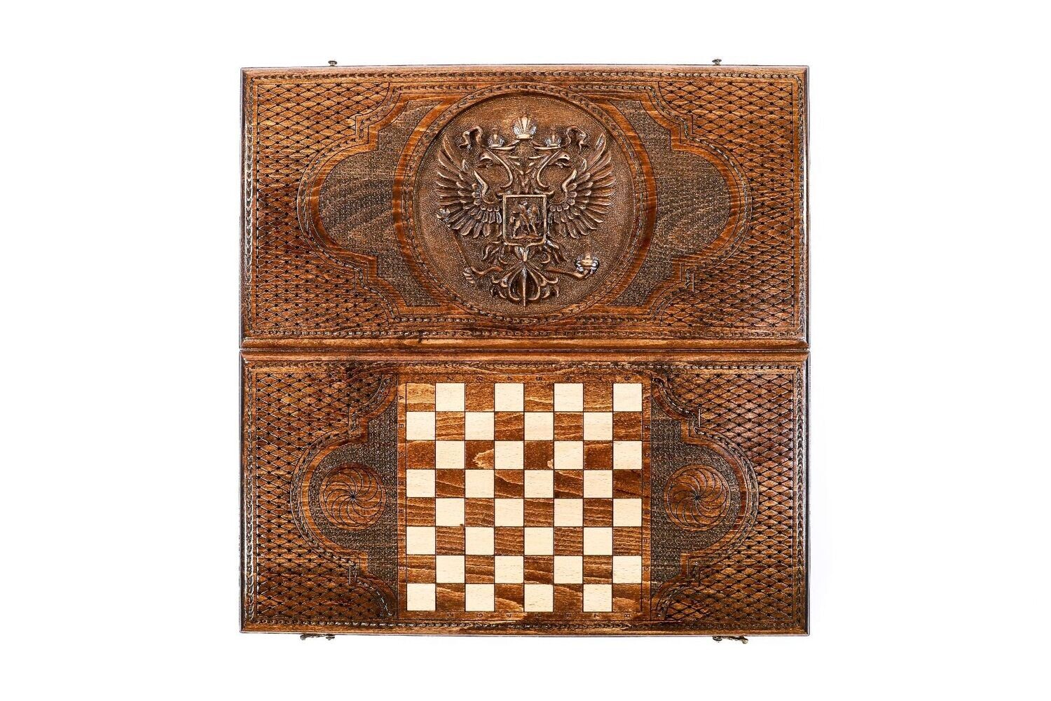 Backgammon Coat of Arms of Russian Federation classic