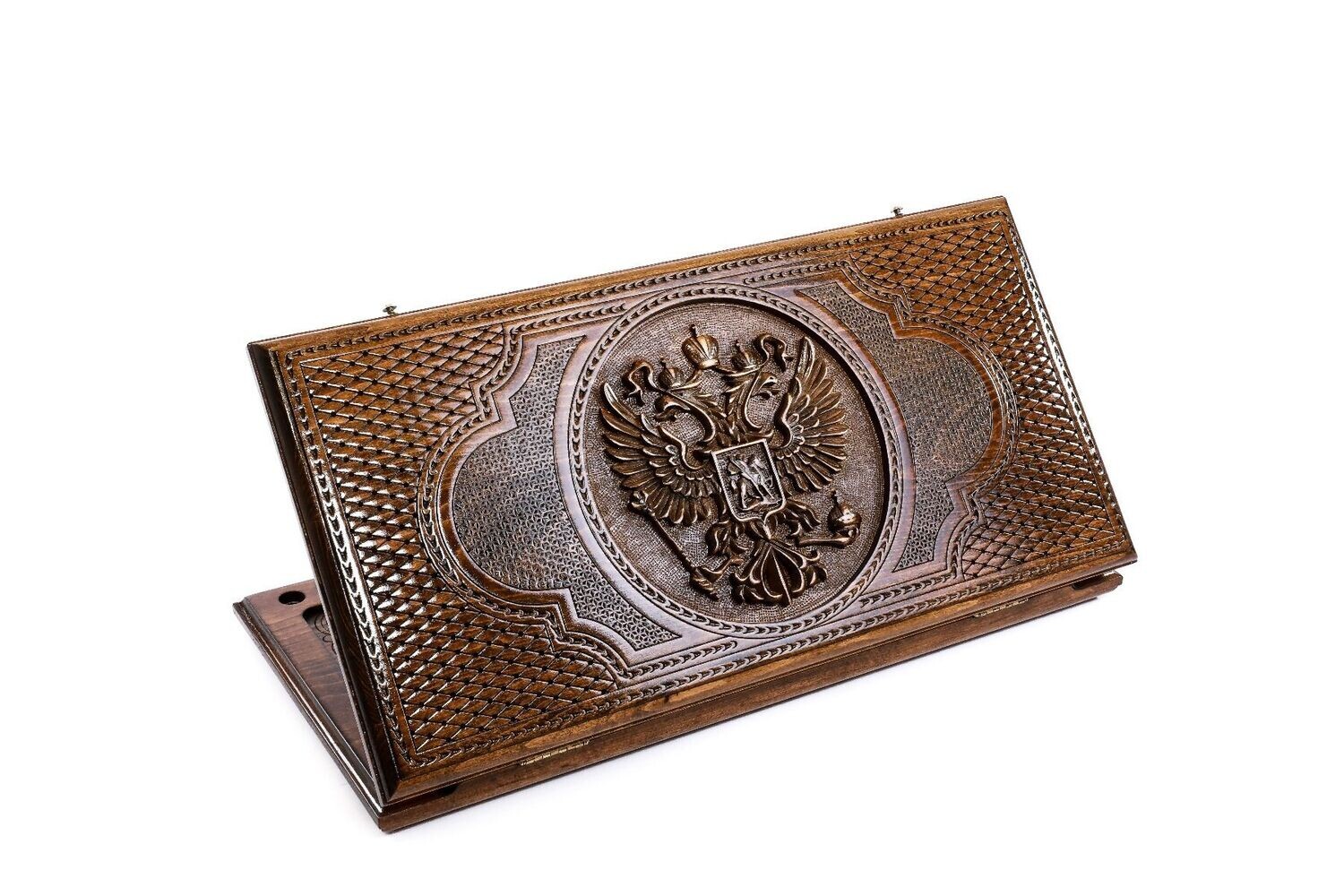Backgammon Coat of Arms of Russian Federation classic