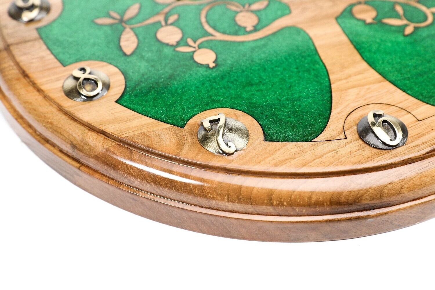 Wall Clock Pomegranate tree 14&quot;