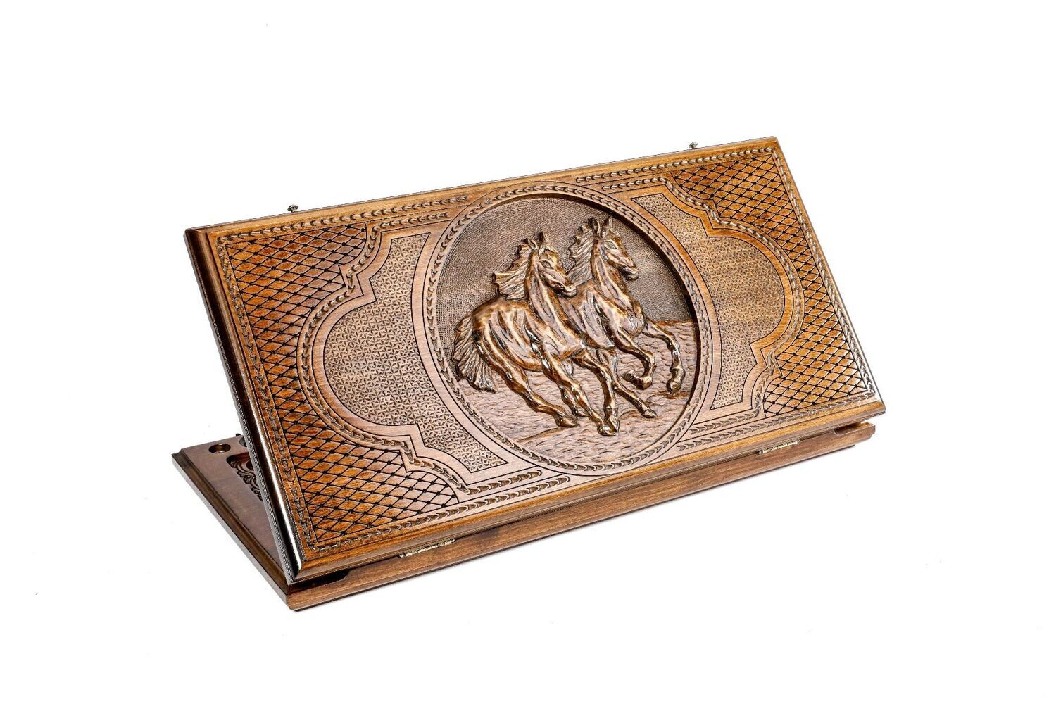 Horse backgammon classic 24 x 12 x 2&quot;