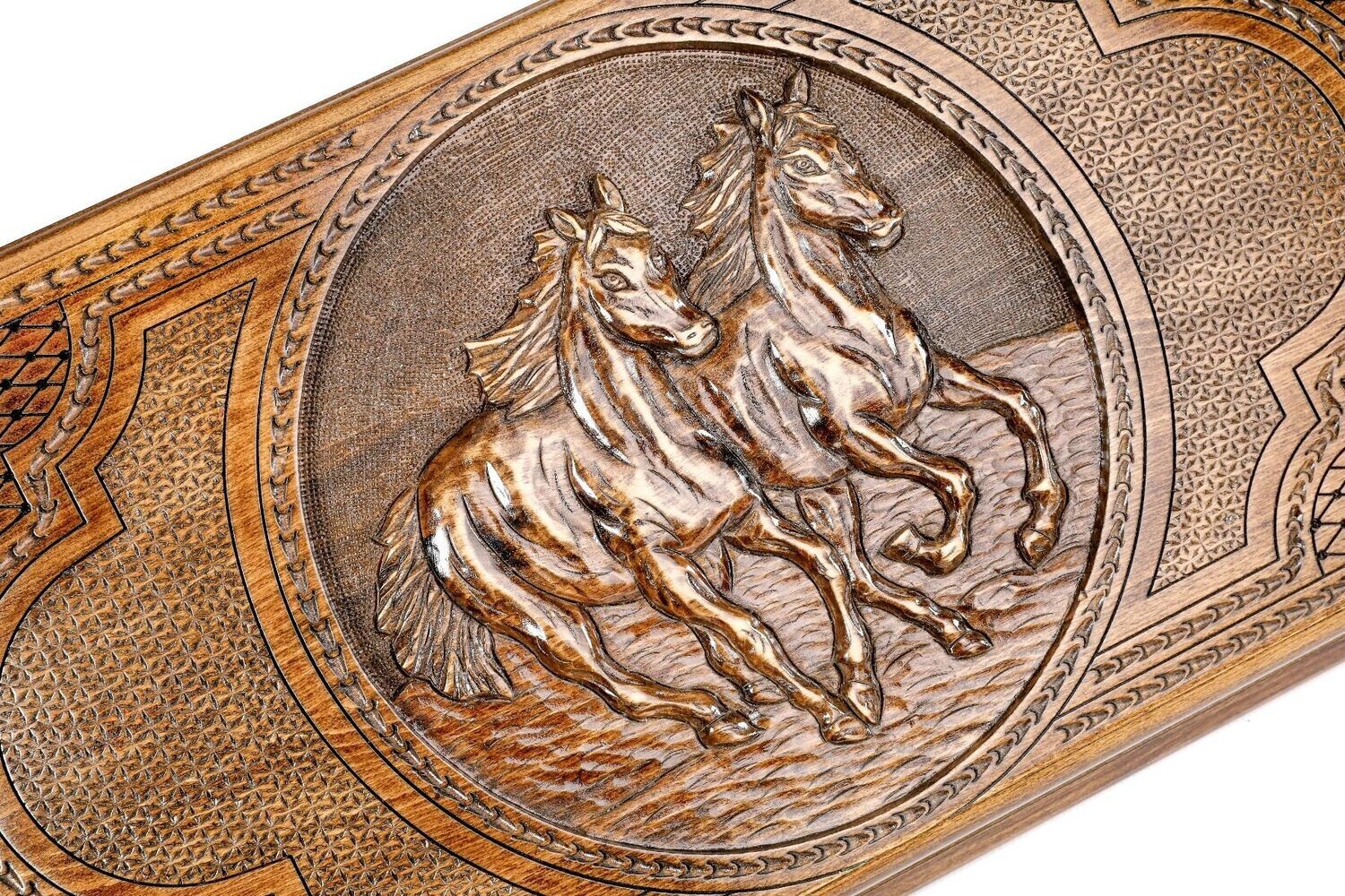Horse backgammon classic 24 x 12 x 2&quot;