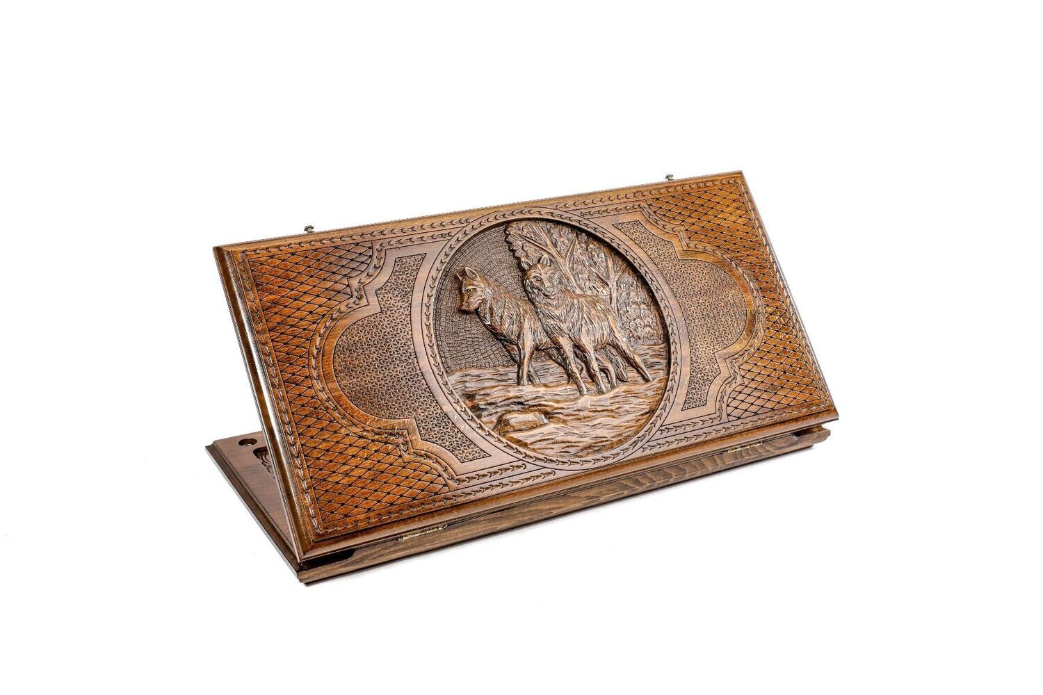 Backgammon Wolf classic 24 x 12 x 2&quot;