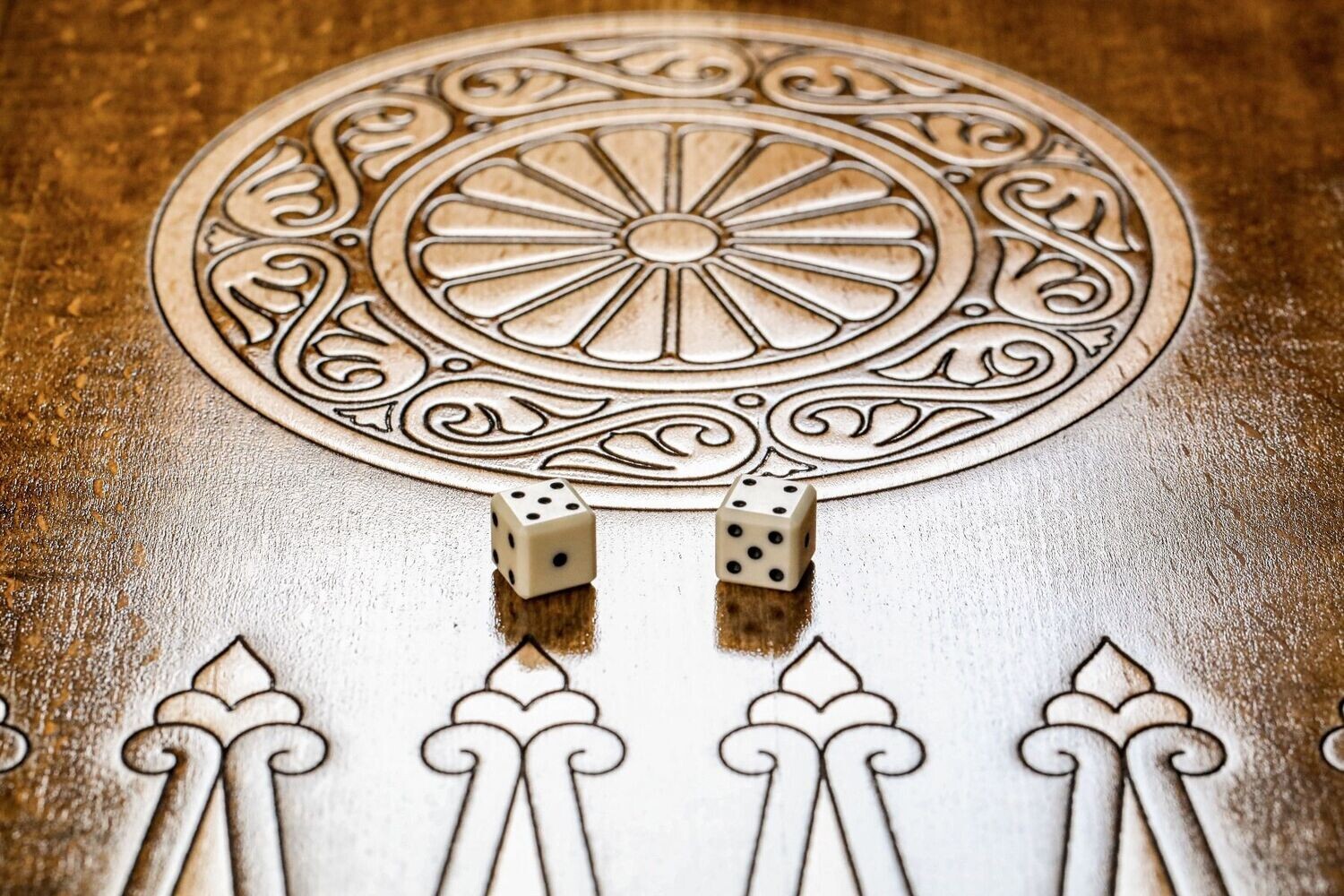 Backgammon Wolf classic 24 x 12 x 2&quot;