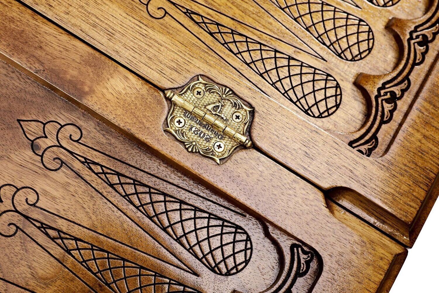 Coat of Arms of Georgia backgammon classic 24 x 12 x 2&quot;