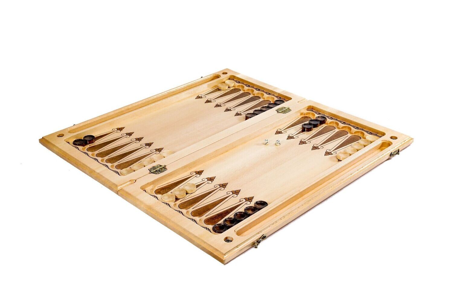 Chess-backgammon classic 27 x 27 x 2