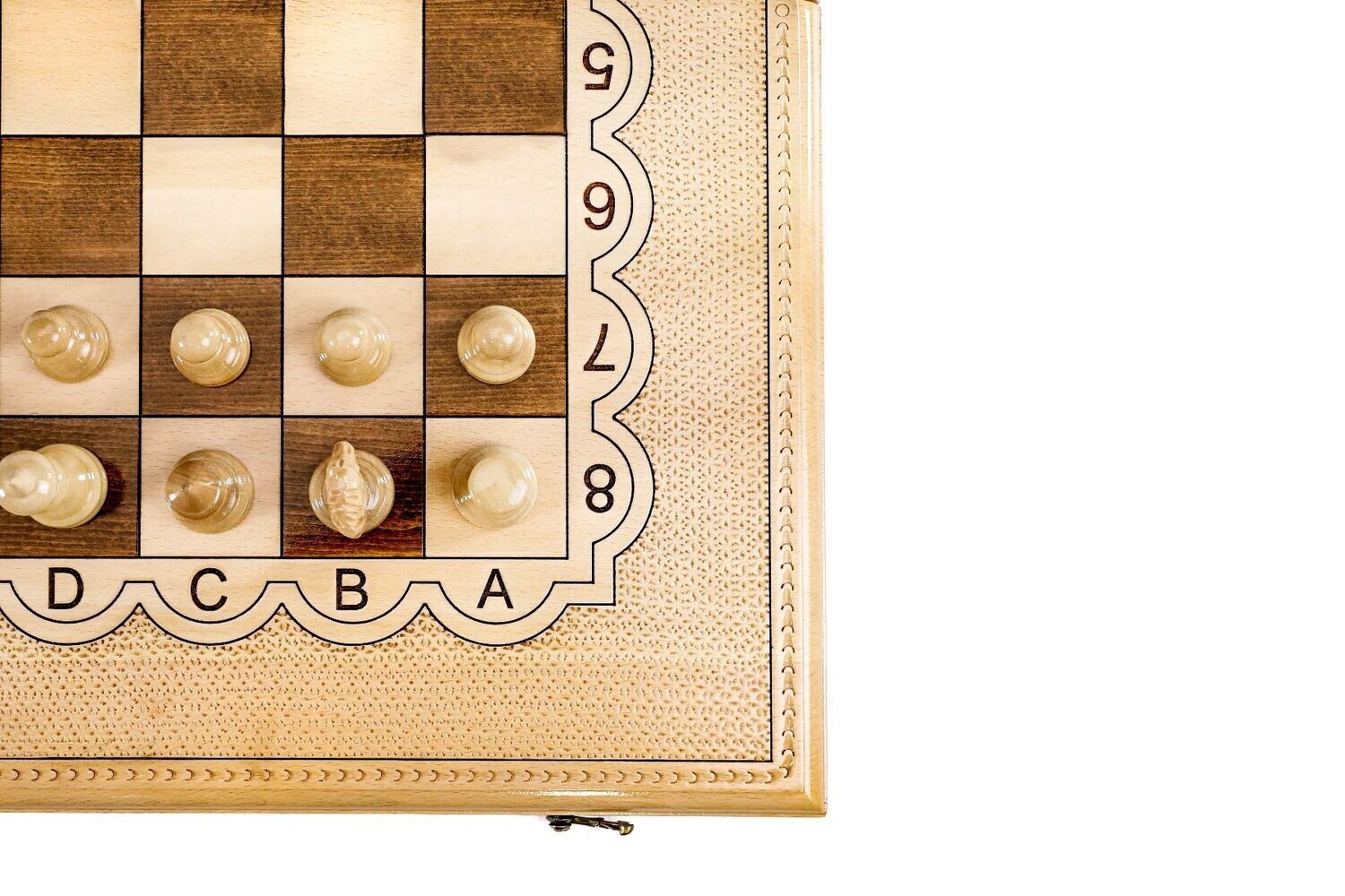 Chess-backgammon classic 27 x 27 x 2
