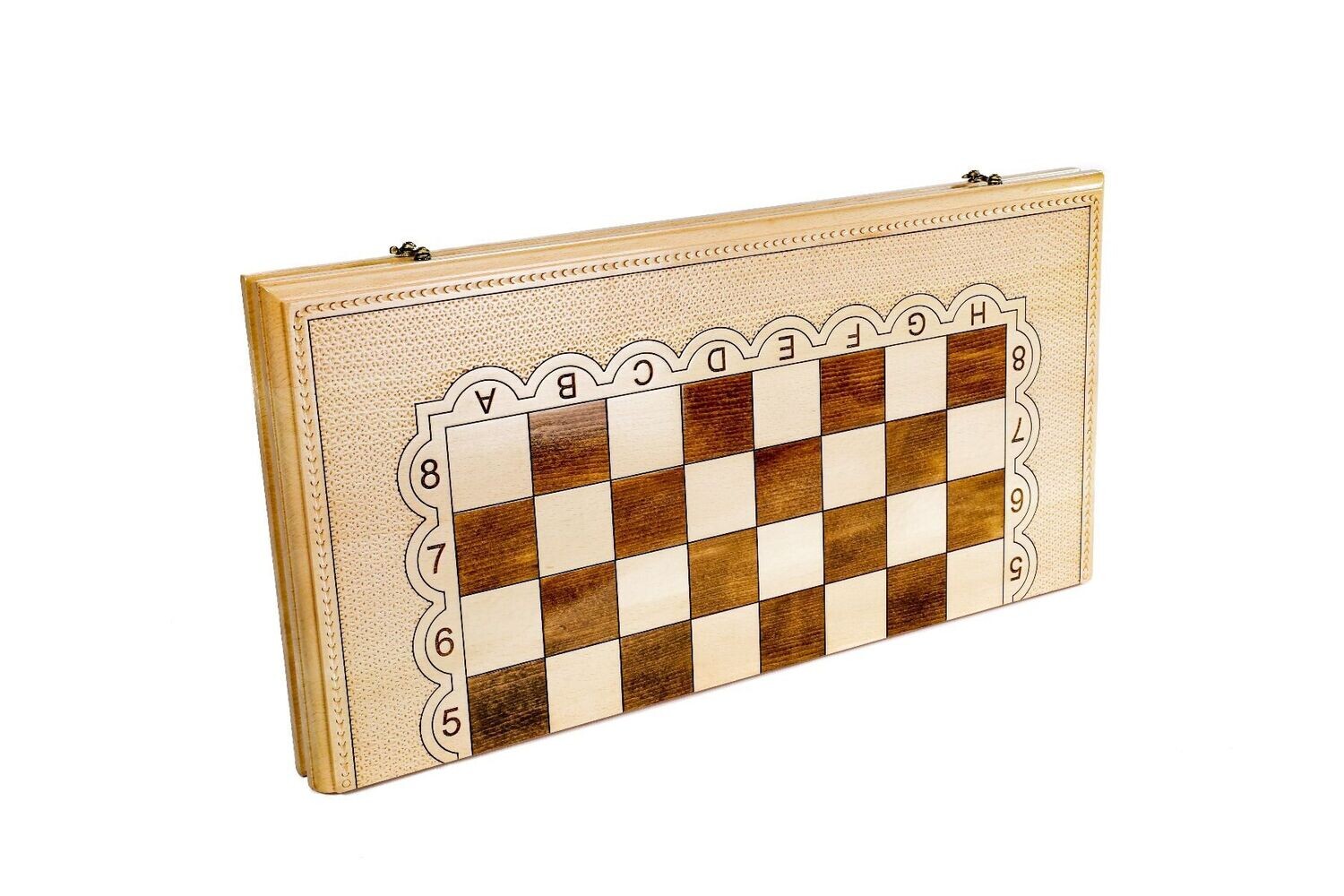 Chess-backgammon classic 27 x 27 x 2