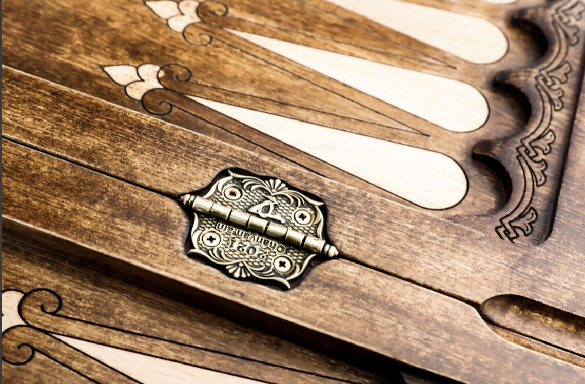 Backgammon Set Ornament 24&quot; x 12&quot;