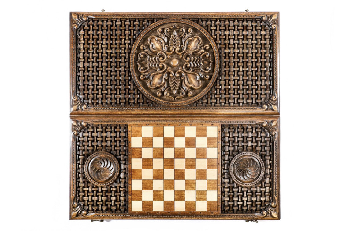 Backgammon Set Ornament 24&quot; x 12&quot;