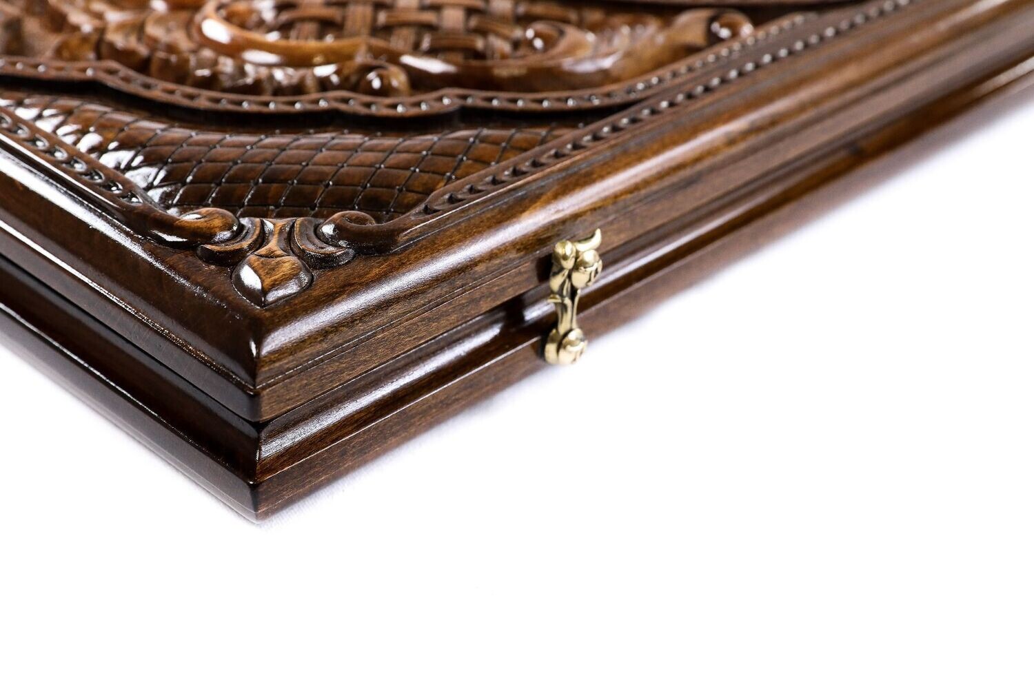 Ornamental bas-relief backgammon classic 24&quot;X12&quot;X 2&quot;
