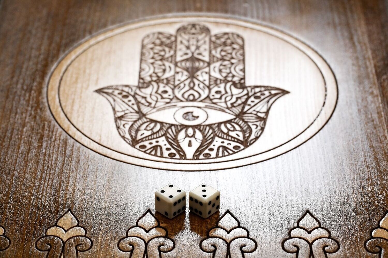 Classic backgammon Israel 24&quot; x 12&quot; x2&quot;