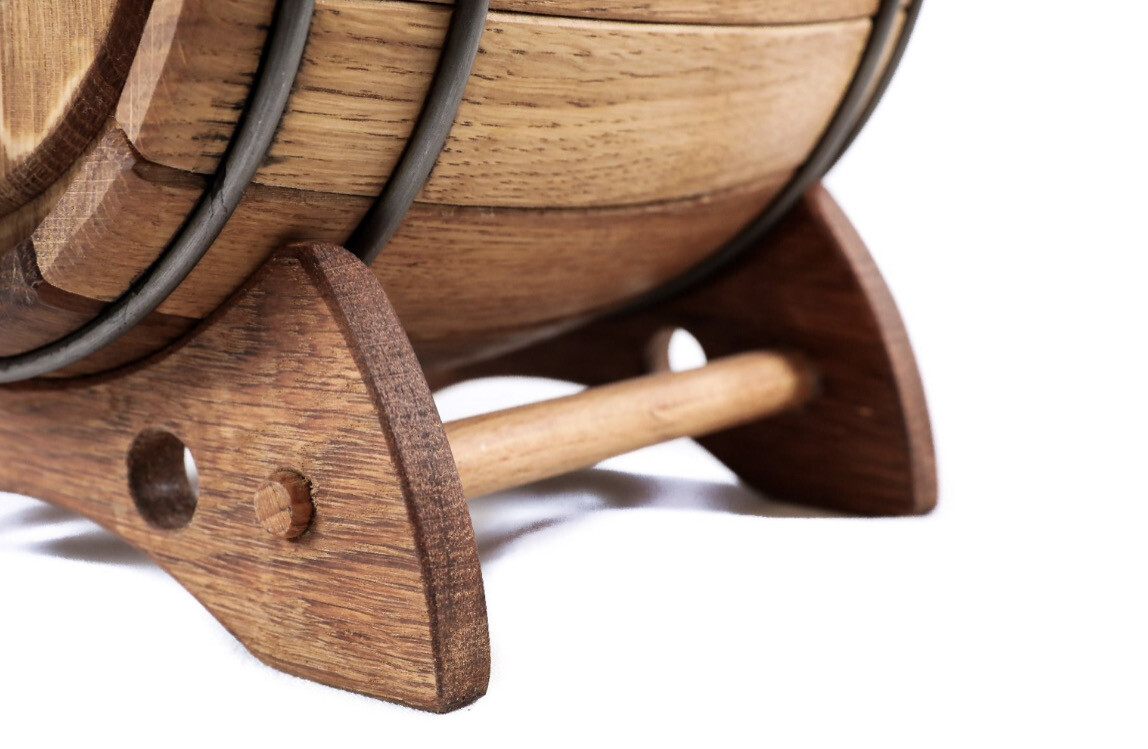 Barrel for aging cognac and wine