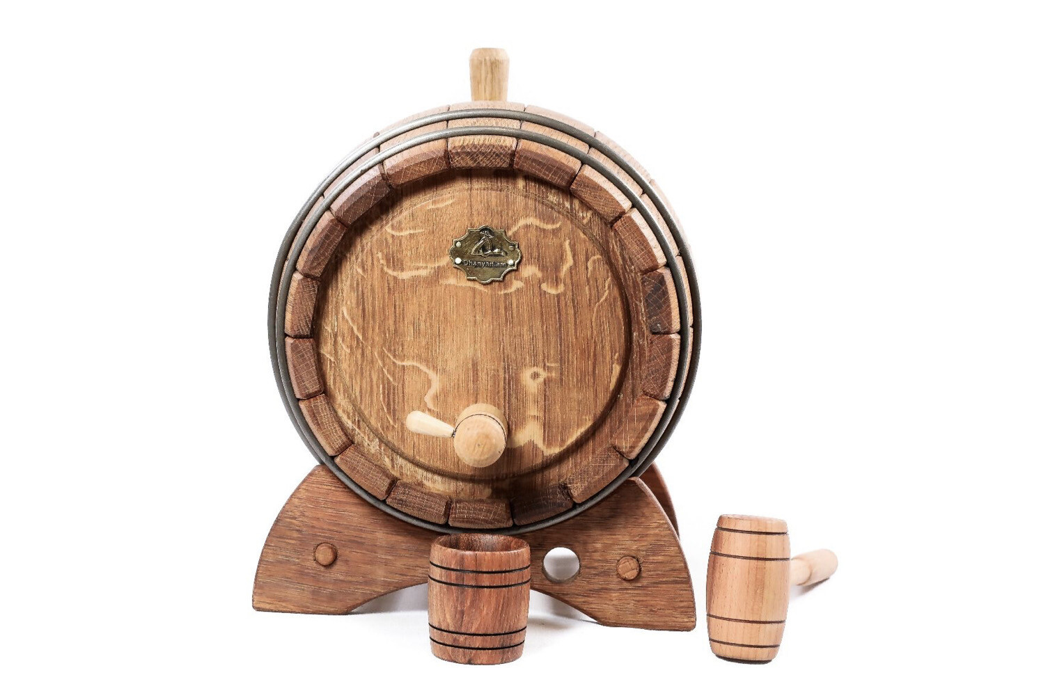 Barrel for aging cognac and wine