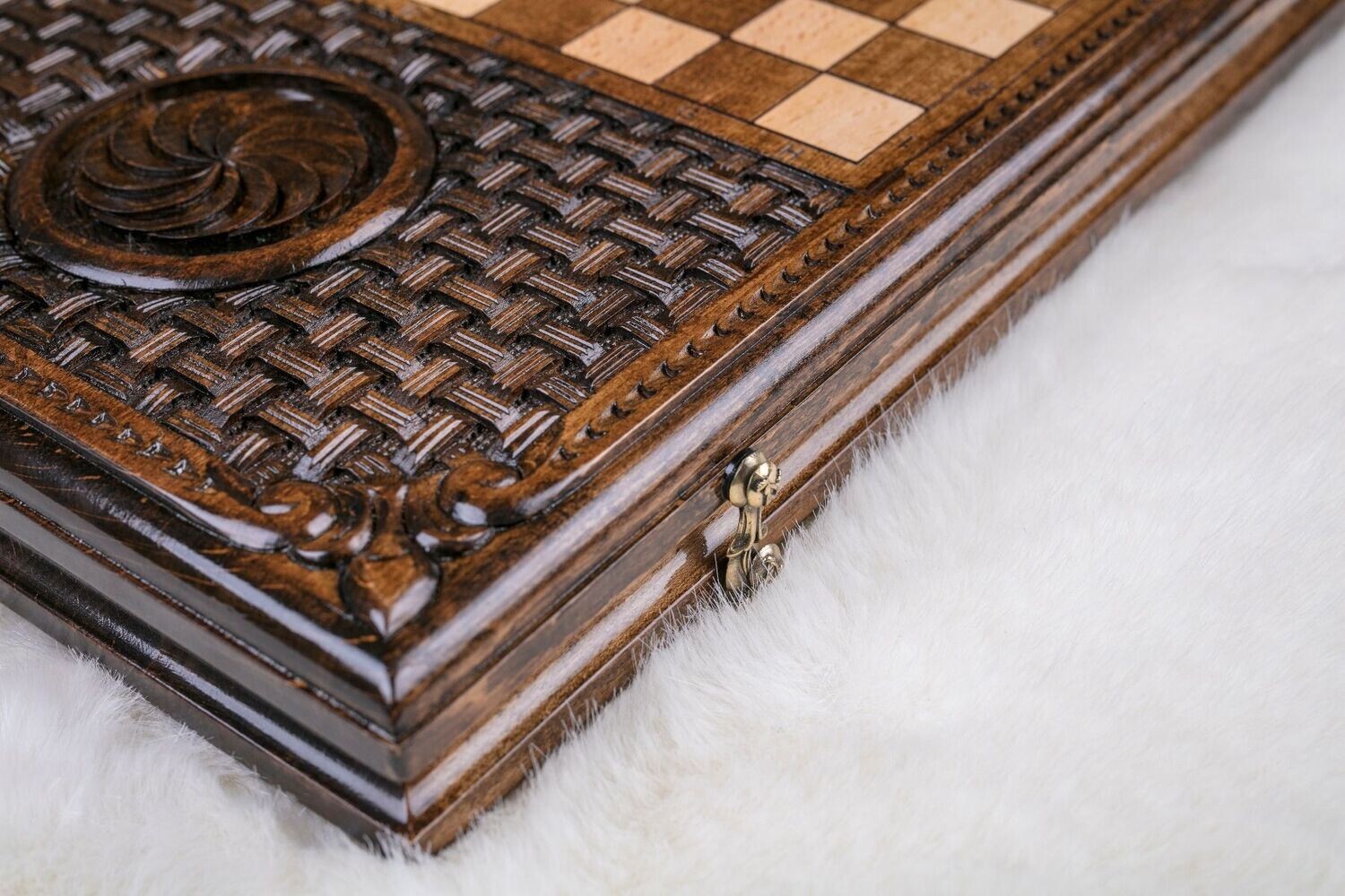 Backgammon Eternity Pattern 24&quot;x12&quot;x2&quot;