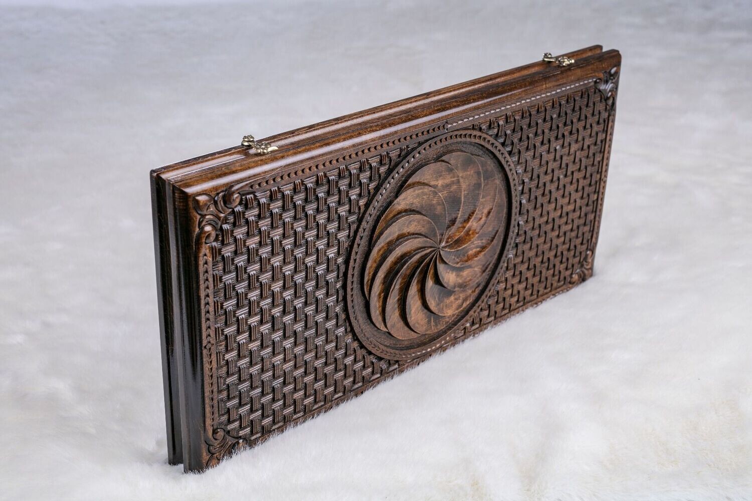 Backgammon Eternity Pattern 24&quot;x12&quot;x2&quot;