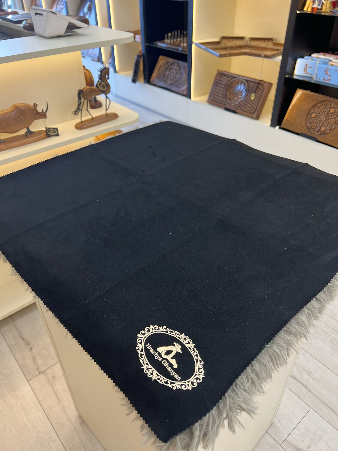 Regular Size Mat 24x24” For Backgammon or Chess Protection 