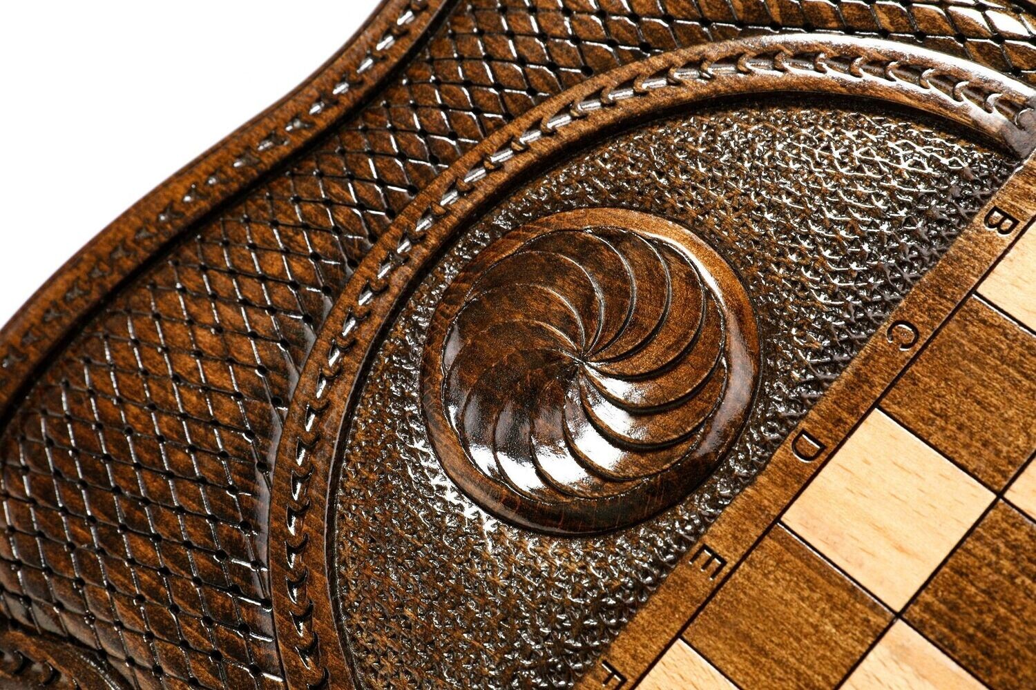 Hayastan (Armenia)- Khor Virap backgammon with copyrighted Mount Ararat outline 24 &quot; 12&quot;