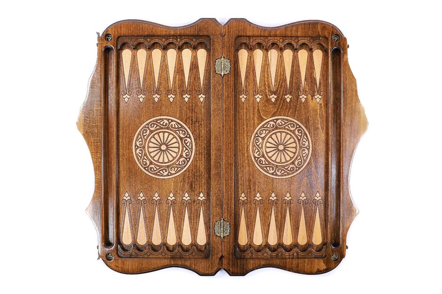 Hayastan (Armenia)- Khor Virap backgammon with copyrighted Mount Ararat outline 24 &quot; 12&quot;