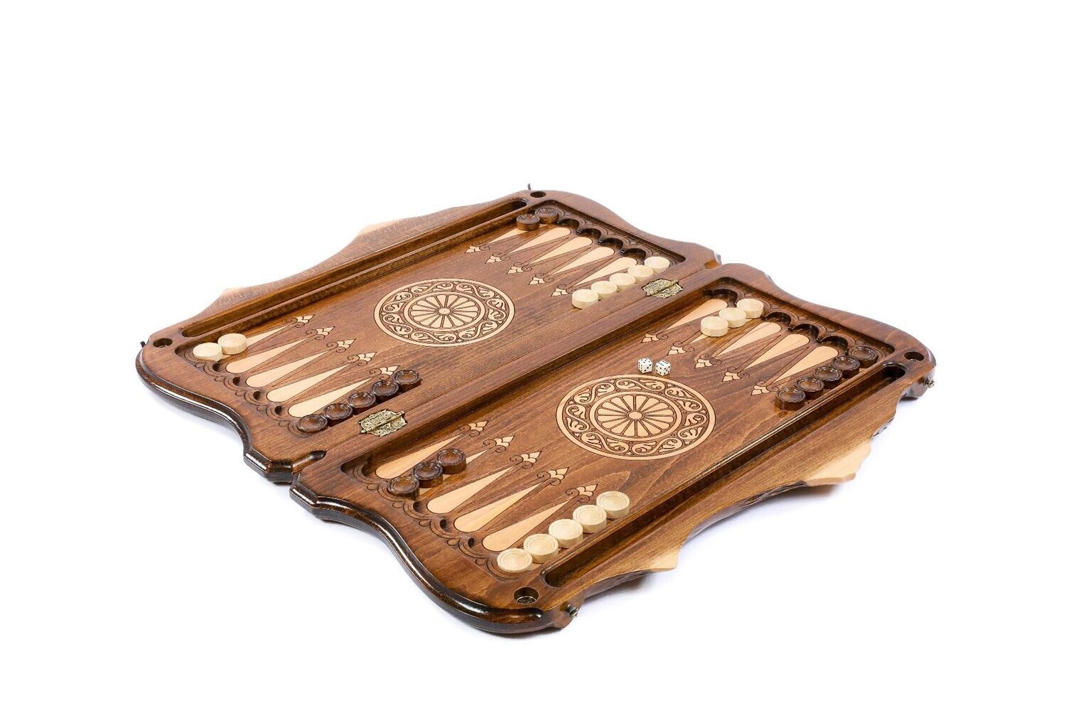 Hayastan (Armenia)- Khor Virap backgammon with copyrighted Mount Ararat outline 24 &quot; 12&quot;