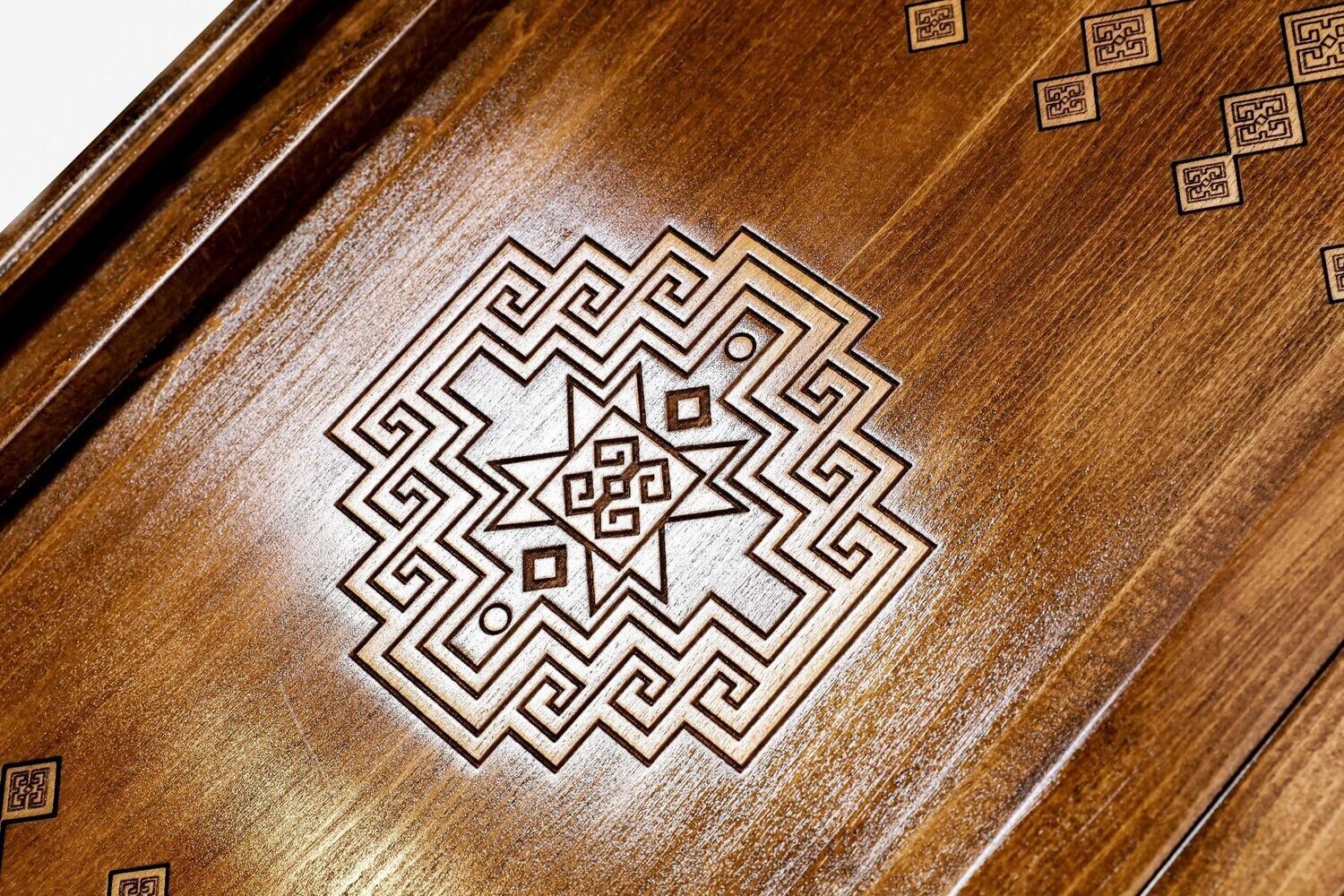 Carpet Lori Table-backgammon classic 60/60/63 cm