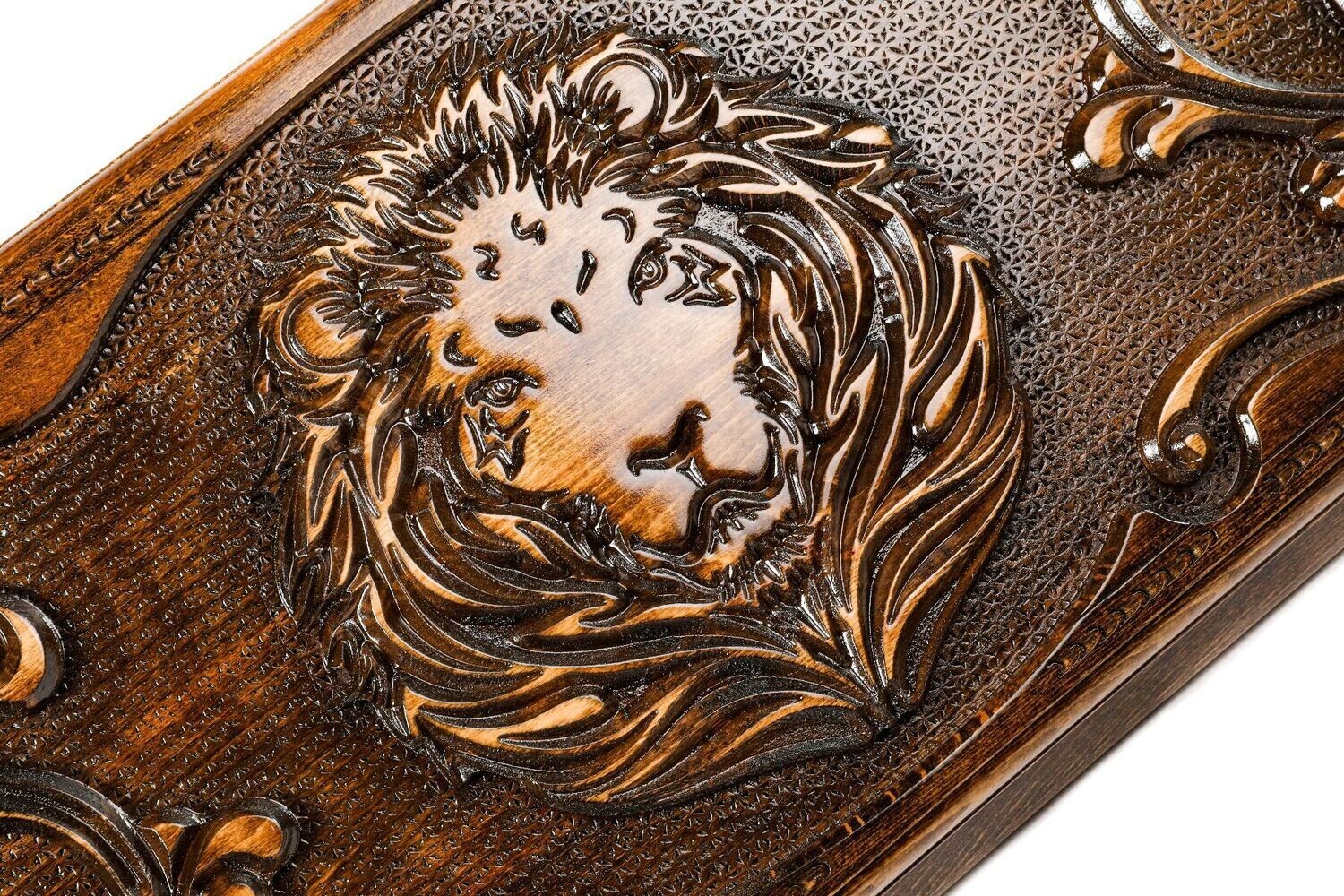 Classic Backgammon Lion 24&quot; x12 &quot;