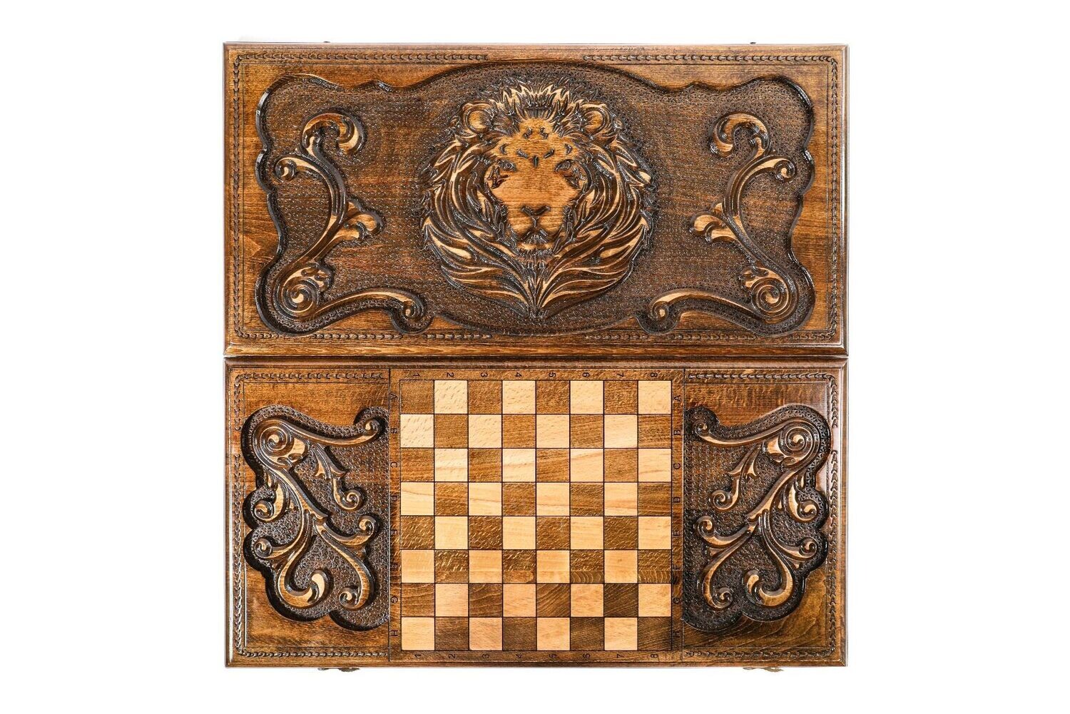 Classic Backgammon Lion 24&quot; x12 &quot;