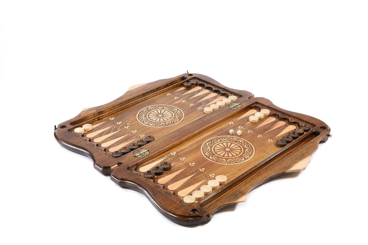 Coat of Arms of Armenia backgammon with copyrighted Mount Ararat outline 24 &quot; 12&quot;