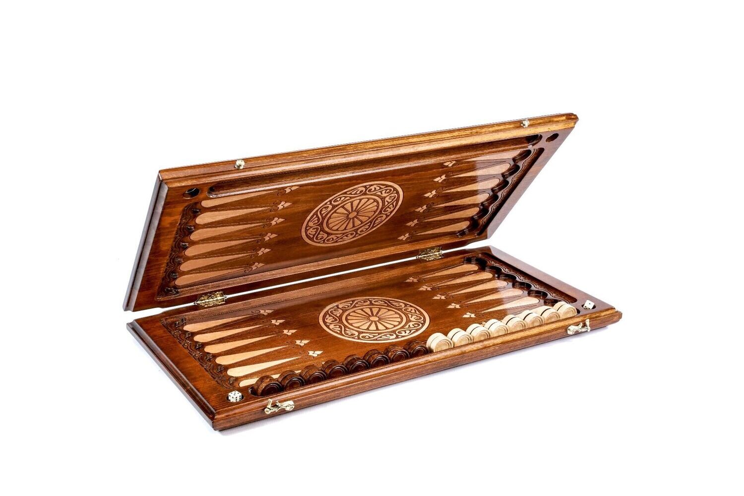 Backgammon Set Lion 24&quot; x 12&quot;