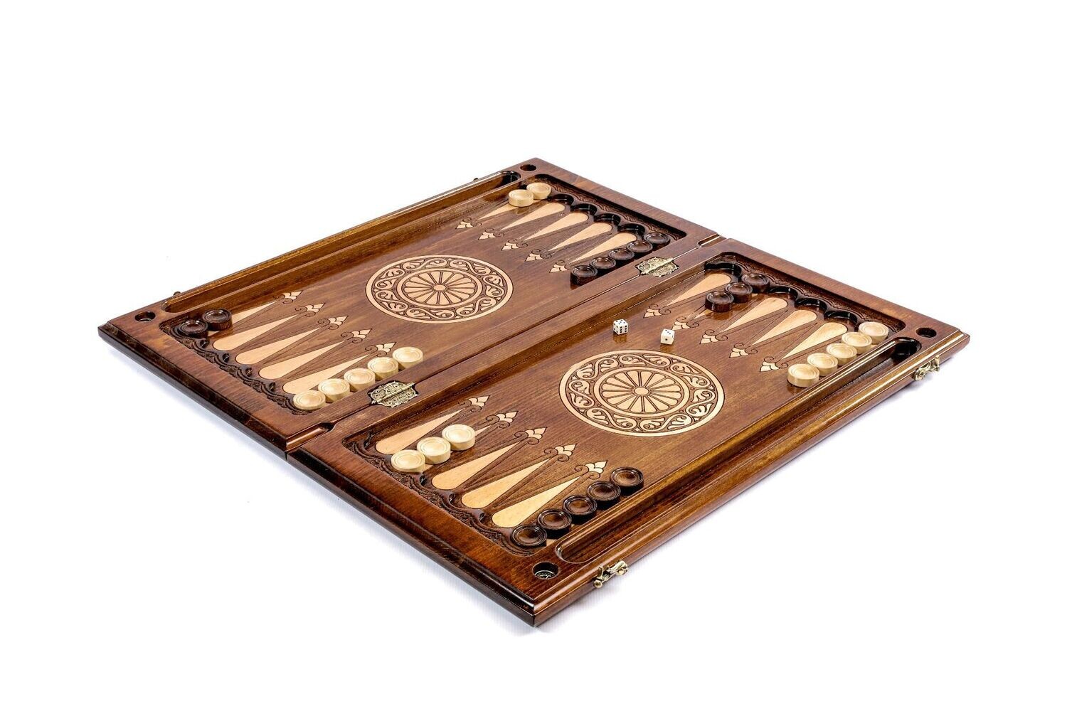 Backgammon Set Lion 24&quot; x 12&quot;