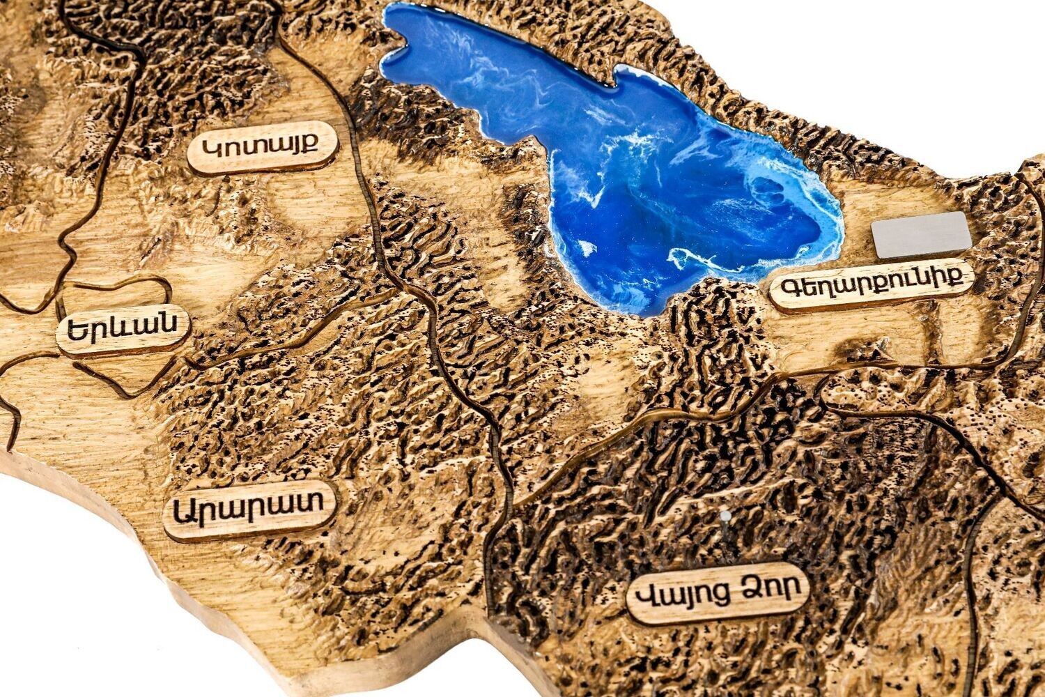 Map of the Republic of Armenia and the Republic of Artsakh 50cm